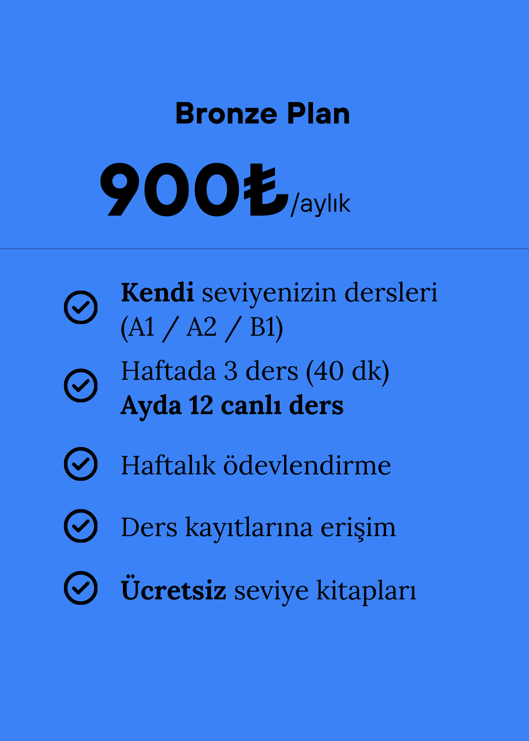 Bronze Plan