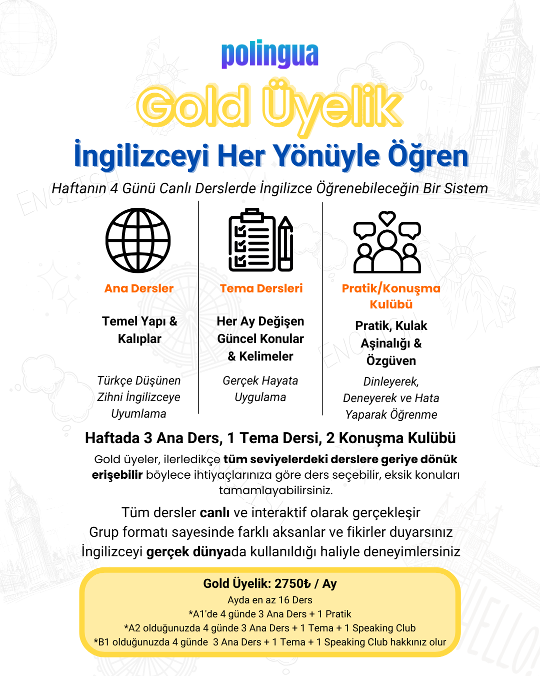 Gold Plan (1 Aylık)