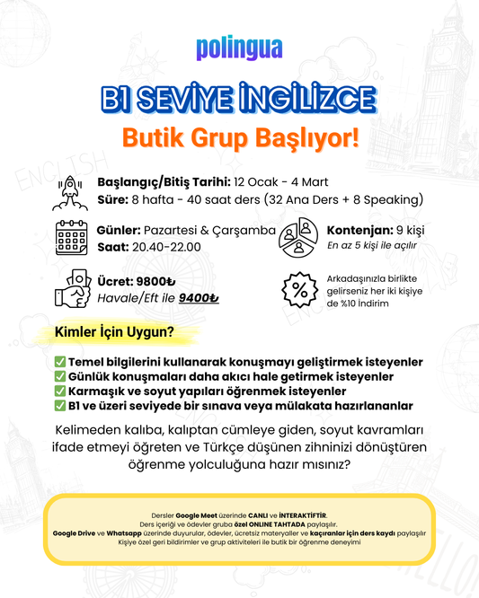B1 BUTİK PROGRAM