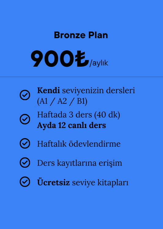 Bronze Plan