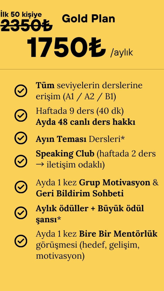 Gold Plan